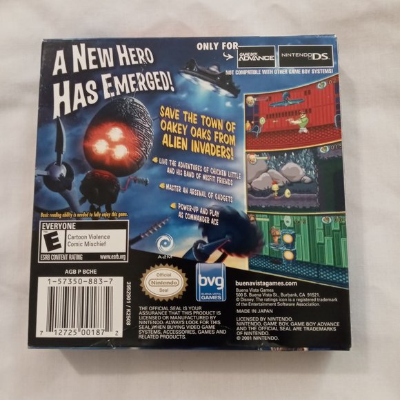 Gameboy Advance Disney's chicken little game (Pre-loved) - Picture 2 of 5